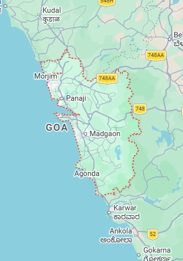 Hiranandani Goa Strategic Location Map